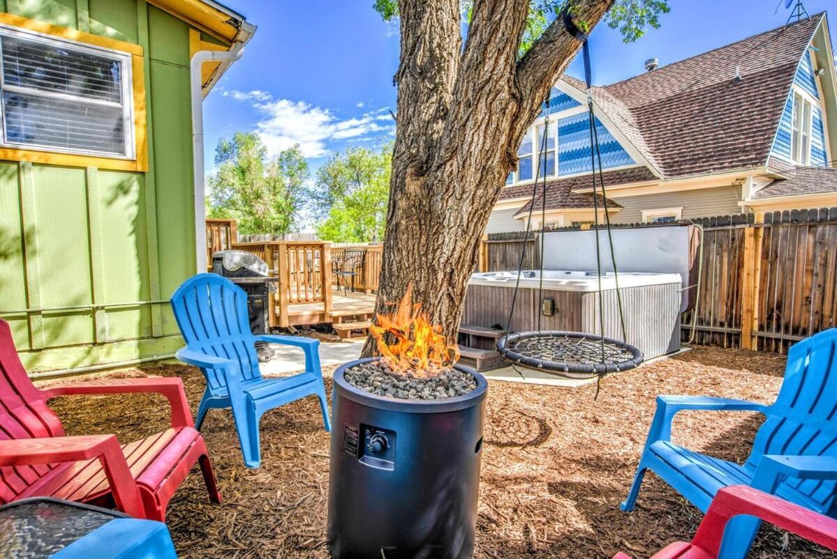Villa The Vibrant Victorian Hot Tub & Fire Pit In Occ Colorado Springs Exterior foto